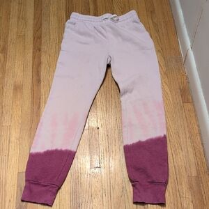 GAP Kids Two-Tone Joggers in Pink and Purple